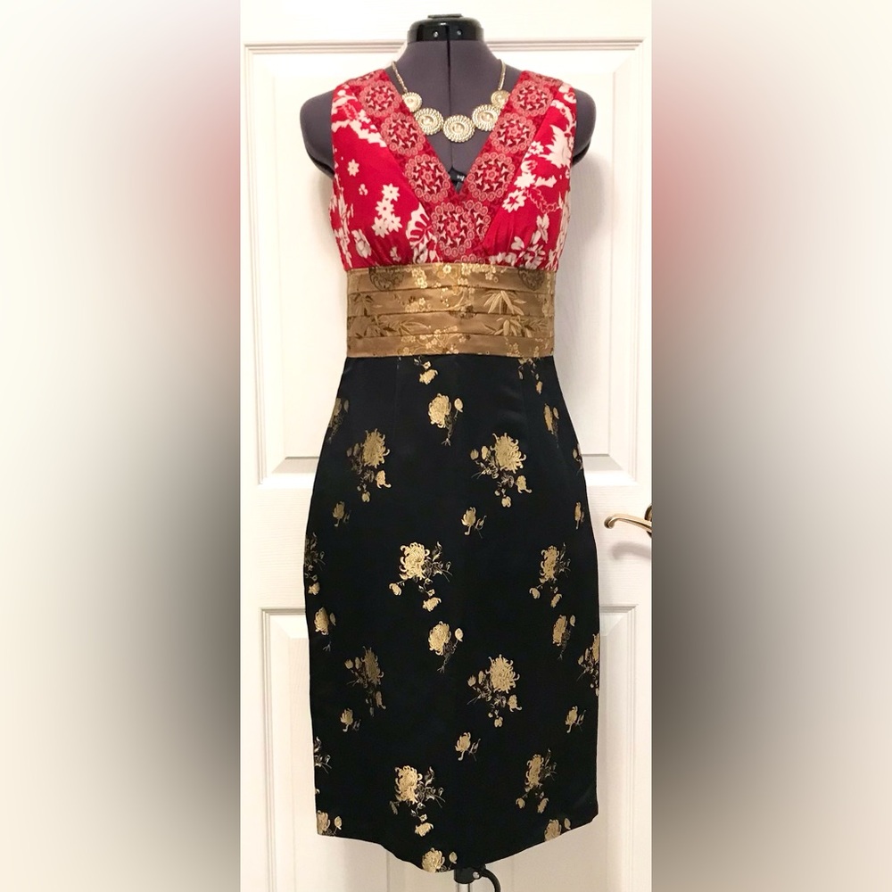 Phoebe Couture Asian Inspired Dress - Picture 2 of 16